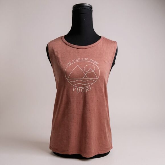 Vuori “The Rise The Shine” Tank • Size S • Blush Pink • Athleisure - Picture 2 of 5